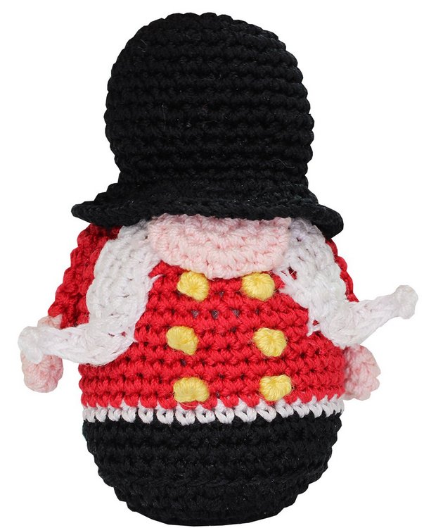 Knit Knacks Queen's Guard Organic Cotton Cotton Small Dog Toy